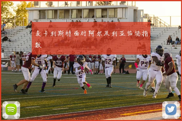 麦卡利斯特面对阿尔及利亚临场指数